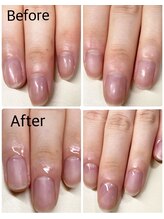 ニアネイル(Nia nail)/甘皮もしっかりと
