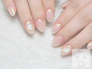 オトナネイル(otona nail)/オーロラミラーネイル