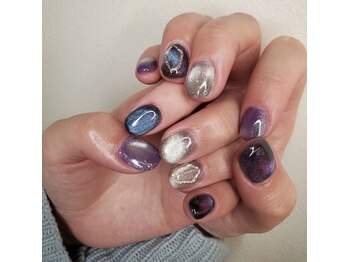 ローラネイル(Roller nail)/マグネットジェル¥6000