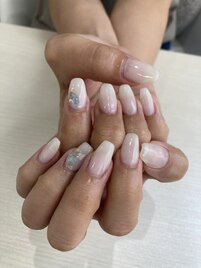 ワンカラー＋ストーン