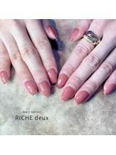 リッシュ ドゥ(RICHE deux)/パラジェルピンクブラウン