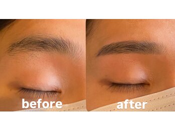 トップルック 横浜店(TOP LOOK)/メンズ眉毛ビフォーアフター