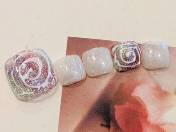 ティーエヌ 辻堂店/フット定額ネイル☆7700円