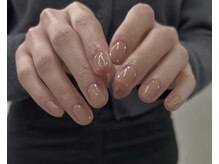 ハンドワークネイル(handworknail)/透明感たっぷり艶カラー