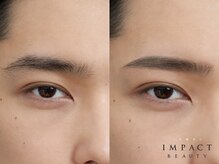 インパクト 岡山駅前サロン(IMPACT)/目元が開く黄金比の眉