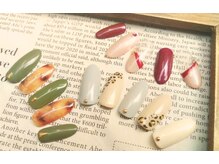 ネイルギャラリーアヴァン(NAIL GALLERY Avant)/先どり秋シンプルアート