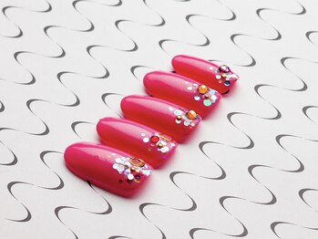 アデリー(ADELIAE)/【単色カラー】＋ストーンアート