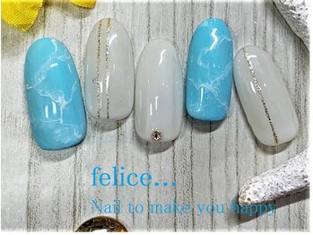 ネイルサロン フェリーチェ 東川口店(Felice)/【定額ネイル】¥7150