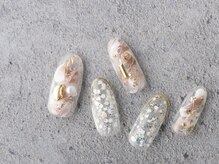 サンミーゴネイル 神戸店(Sunmego Nail)/マーブルクリアネイル