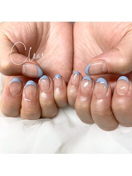 クリア(Clear)/カラーフレンチ