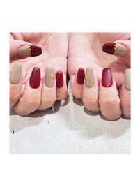 きれいめボルドー