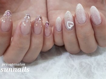 サンネイルズ(sun nails)/6本アート