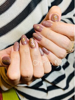 チヒロネイル/ニュアンスマグネットネイル