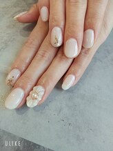 朱花 プルバイシュカ(fle by 朱花)/シアーホワイト♪