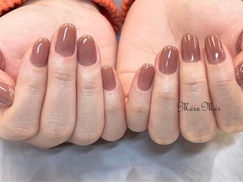 パラジェル認定サロン メールメール 池袋店(MereMer)/大人ワンカラーネイル