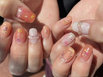 アトリエ フェム(atelier.fem)/押し花ネイル