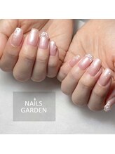 ネイルズガーデン(NAILS GARDEN)/パールフレンチ