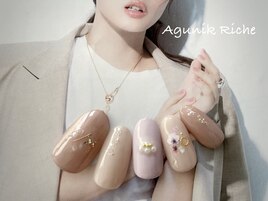 【押し花ネイル】