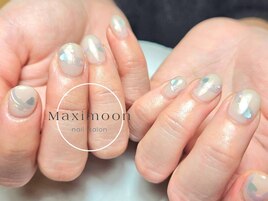 ハートホログラムネイル