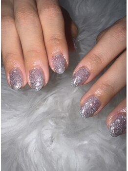 フラワーズネイル(flowers nail)/キラッキラ フラッシュネイル