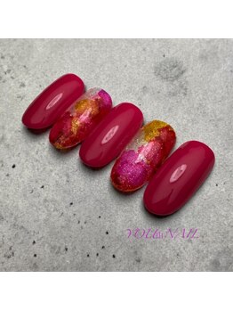 ユウネイル(YOU由NAIL)/主役級！ホットピンクニュアンス