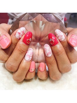 グラント(NAIL SALON&SCHOOL grant)/フラワーアート