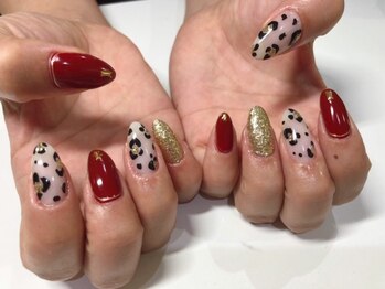 プライベートサロン ヴェール(Veil)/レオパードネイル