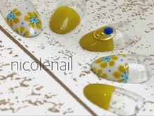 ニコルネイル(nicole nail)/H1173　flower