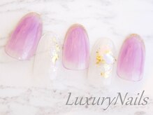 ラグジュアリーネイルズ タカダノババ(Luxury Nails Takadanobaba)/ニュアンス*ふんわりカラー