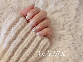 ユーネイルズ 恵比寿(Yu.NAILS.)/春夏ネイル◎ビジューネイル◎