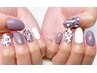 【4本アート】＊ハンドネイル＊￥6900（オフ込）
