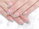 シンプルラメグラデーション