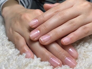 ネイル アンド エステティック フルール(fleur)の写真/通いやすい価格なのに《すべて甘皮ケア付☆》フィルイン対応で爪に優しいジェルネイル♪長さだしOK！