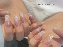 マリーネイルズ 大阪梅田店(MARIE NAILS)/定額¥8800 801cオーロラフィルム