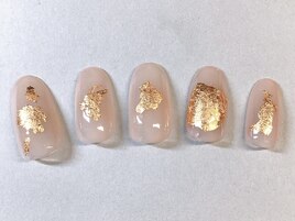 金箔ネイル