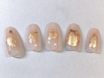 ネイルサロン ウィル 恵比寿(will)/金箔ネイル