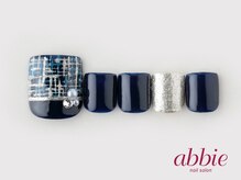 アビー 目白店(abbie)/ネイビーツイードフット ￥12925