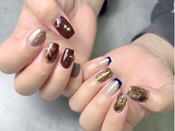 リモア(RE:MORE+)の写真/【人気No.1】シンプル綺麗めニュアンスから個性派まで◎今人気の左右非対称デザイン♪.*゜￥6,500／