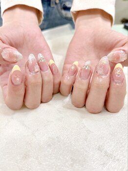 イエローフレンチデザイン*