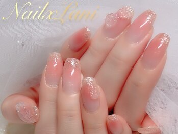 ワンホンチークネイル