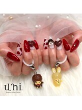 ユニ ビューティー アンド ネイルサロン(uni.Beauty&Nail salon)/3Dパーツネイル