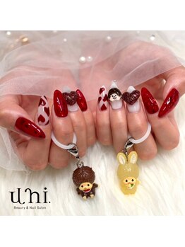 ユニ ビューティー アンド ネイルサロン(uni.Beauty&Nail salon)/3Dパーツネイル
