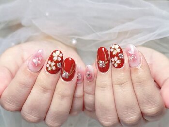 クイーンズネイルサロン(Queen's nail salon)/持ち込みデザイン
