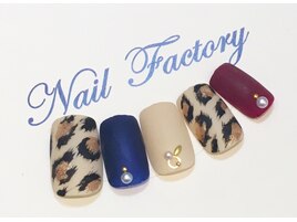 ヒョウ柄ネイル