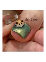 リリフリー(riri Free)/３Dキャラクターネイル