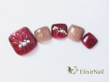 エリクサーネイル 池袋(Elixir Nail)/フットやり放題/クーポン使用