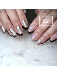 ちぐはぐネイル 持ち込みネイル