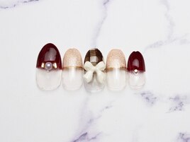 チェック＆リボン初回￥7500