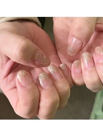 ラメグラデーション♪