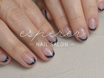 エスペレ 六本木(esperer)の写真/上品&トレンド感あるデザイン提案◎!ちゅるんと感溢れるシア-カラ-も豊富♪ハンド&フット同時のNET予約OK☆